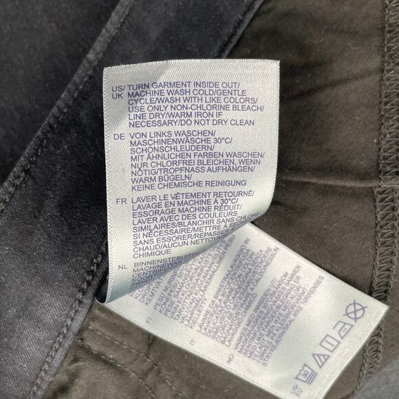 NYDJ Jeans Plus Size 28W Black Relaxed Tapered Lightweight Stretch Denim - Picture 11 of 16